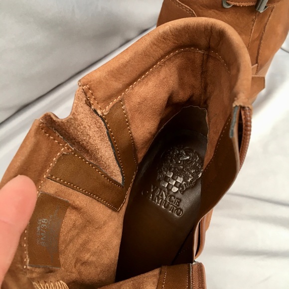 Vince Camuto whiskey brown boots size 8 -38 - Picture 9 of 9